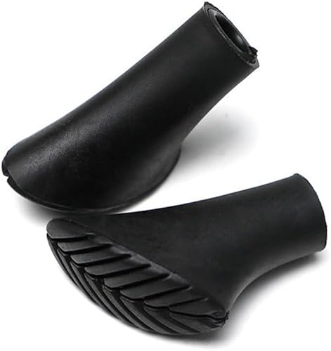 Trekking Pole Rubber Tips – Non-Slip Foot Covers For Hiking & Walking Poles