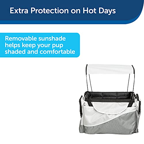 PetSafe Happy Ride Bicycle Basket for Dogs and Cats - Sport Style Light Nylon Material - Detachable Carrier with… - Image 4