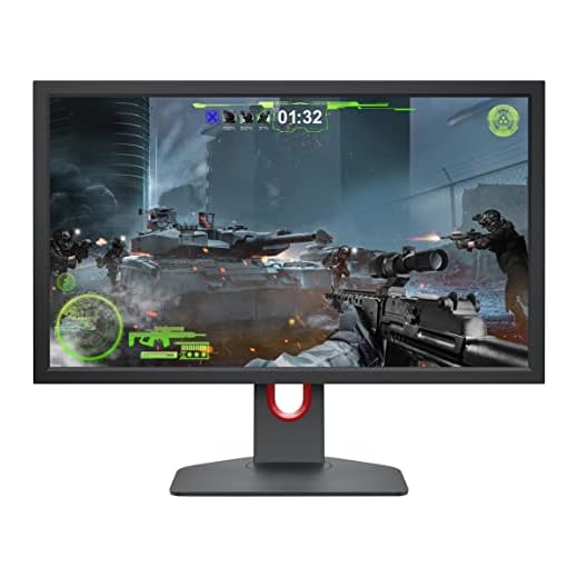 BenQ ZOWIE XL2411K 24-Inch 144Hz Gaming Monitor | 1080P | Smaller Base | Ergonomic Stand | XL Setting to Share | Customizable Quick Menu | DyAc | 120Hz Compatible for PS5 and Xbox series X