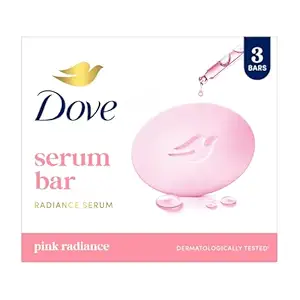 Dove Serum Bar | with Radiance Serum | Pink Radiance | 625g (125g x 5)