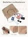 Imagen de Lekespring Bolsa Tote Bag Mujer Bolso Shopper con Cremallera Bolsa de Playa