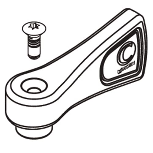 Moen 52009 Commercial Lever Handle, Hot, 8200 Series, Chrome - image 1