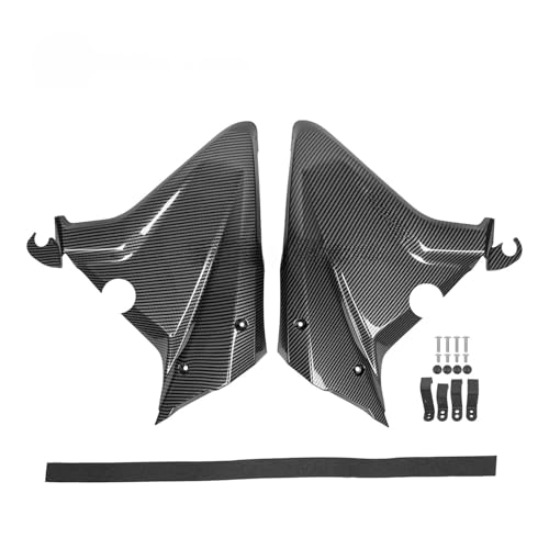 Spoiler carénage moto CBR650R 2019-2023 noir brillant protection latérale de carrosserie - 4