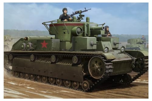 Char Soviétique T-28 Welded Hobby Boss 83852 Maquette Militaire
