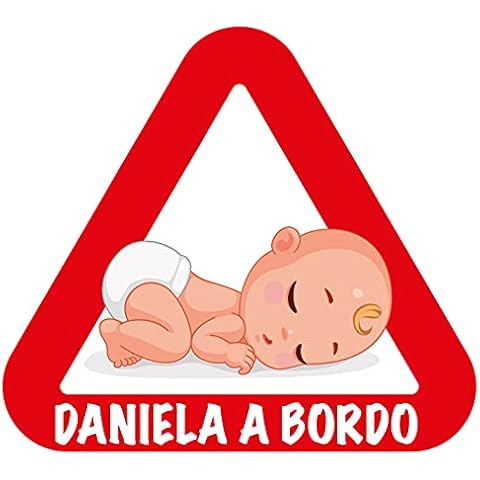 Pegatina Bebé a Bordo Personalizada Cover