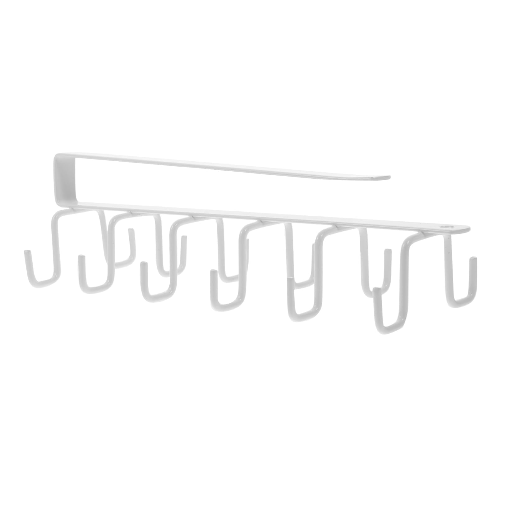 MAGICLULU 3 Pz Ganci Per Armadietti Da Cucina in Ferro Gancio Portabicchieri Appendiabiti Da Cucina Porta Tazza Da Armadio Sotto Organizer Ganci Per Tazze Sotto L'armadietto Bianca