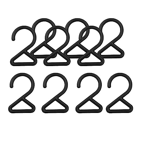 Amagogo 10x Webbing Buckle Hooks Webbing Hooks Hanging Equipment DIY Bag Hanger Hook Backpack Hanging Hangers for Pots Spoons Luggage Sack Survival