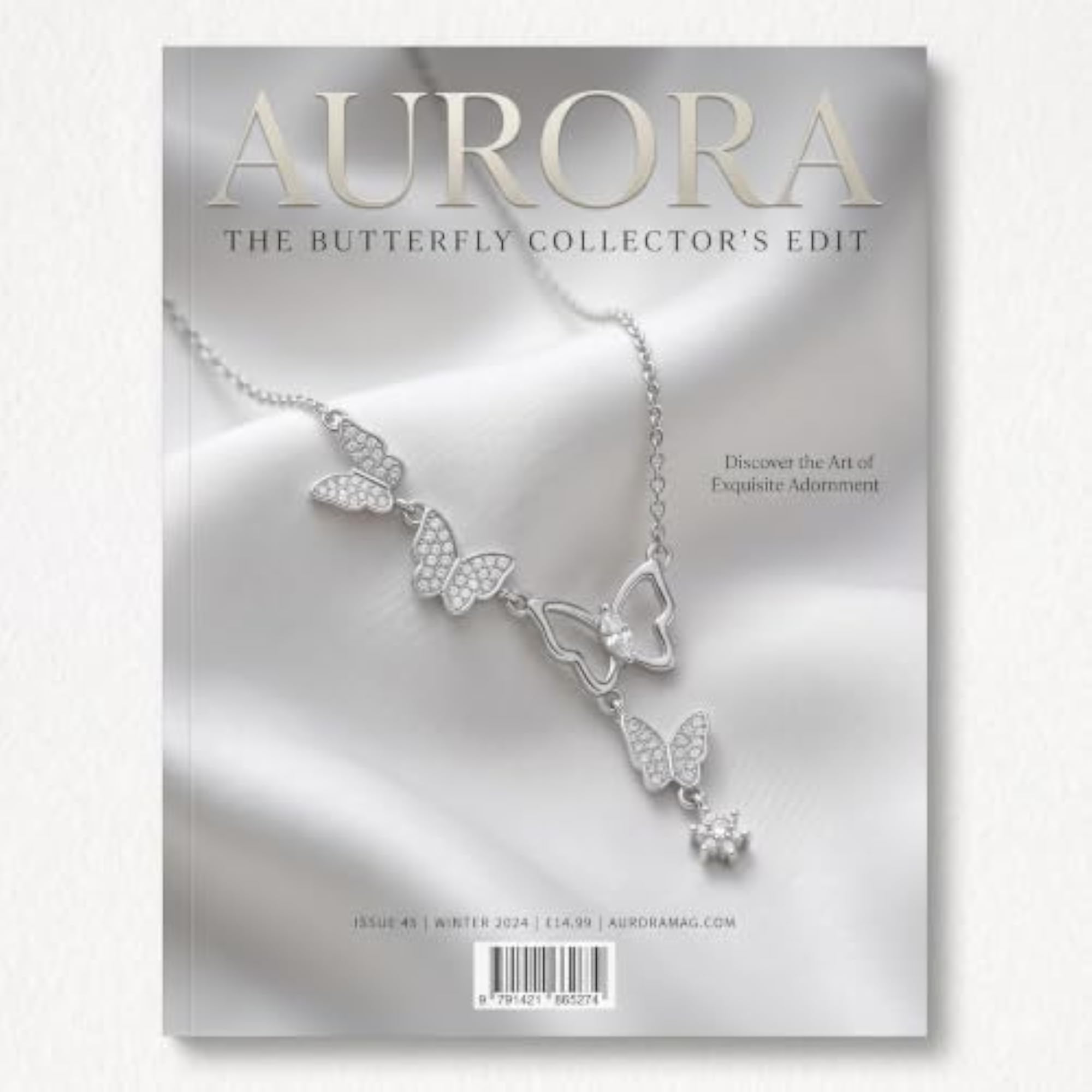 Nature-Inspired Stainless Steel Pendant Chain Necklace