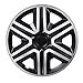 Produktbild NRM Radzierblende Action schwarz/Silber 15 Zoll 4er Set