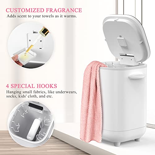 Gimify Towel Warmer For Bathroom, 40L Large Hot Towel Warmers Bucket With Led Display, 3 Timer Settings(15/30/45Min), Hot Towel Warmers For Spa And Home, White #TOP5