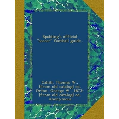Spalding's official "soccer" football guide..