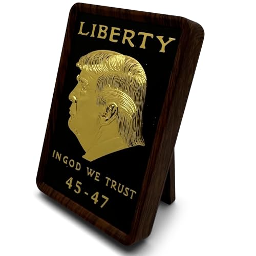 President Donald J. Trump Liberty Freestanding Desk Sign &
