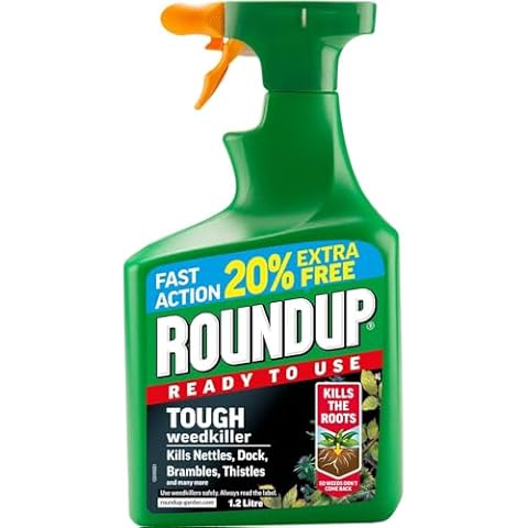 AMK® Roundup Tough Weedkiller Spray 1.2L Cover