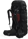 THE NORTH FACE Terra 55 Sac à dos - Pack de randonnée unisexe, Cinch-Top avec fermeture éclair, Hipbelt rembourré, Pole & Pièces jointes à la hache de glace
