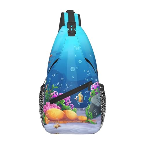 Sac à bandoulière Under Sea idéal pour le cyclisme et le quotidien
