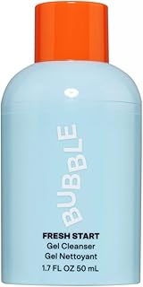 Fresh Start Gel Cleanser - Gentle Exfoliating Face Wash for Oily Skin - Gel Cleanser with Aloe Vera Juice + Caffeine to Protect and Soothe Complexion - Summer Skincare Essential (50ml)