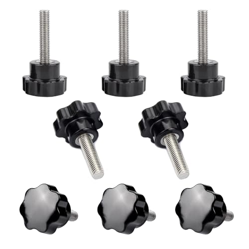 8 Pezzi Vite di Serraggio della Manopola, M6 x
