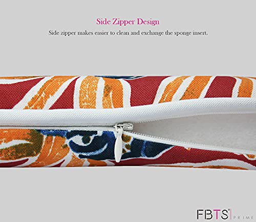 Fbts Prime Outdoor Chair Cushions Set Of 4 Patio Seat Cushions With Ties 16X17 Inch Red Paisley U-Shape Chair Pads For Outdoor Patio Garden Home Office Furniture #TOP5