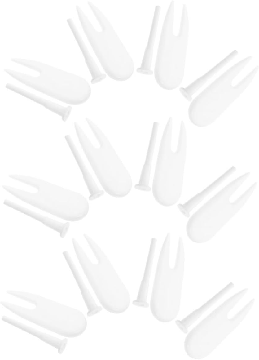 15 Sets Yoga Ball Air Stopper Plugs Remover Tools Kit Durable Material with Ergonomic Horn Design Compatible with Various Exercise Balls and Inflatable