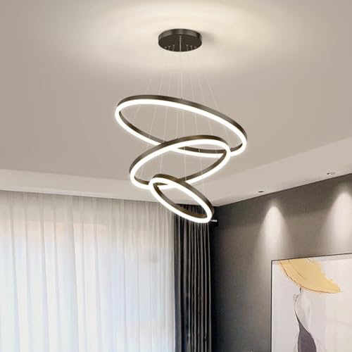 Lampe pendante LED variable de 2700K à 6500K avec télécommande - 7