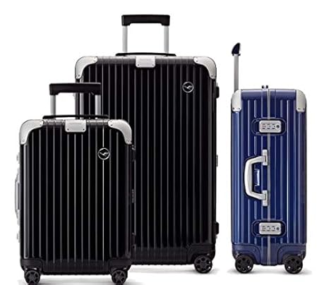 Amazon Com Rimowa Hybrid Lufthansa Edition Cabin Glossy Blue 37l Clothing Shoes Jewelry