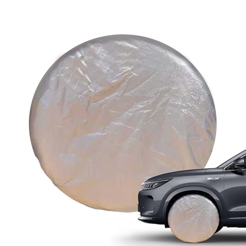 Coperture per Pneumatici per Auto,Coperture Protettive Impermeabili per Pneumatici | Protettore Resistente ai Raggi UV per Esterno Estate Campeggio Protezione dalla Neve