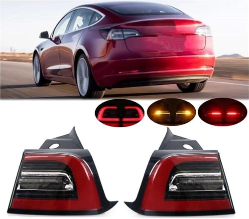 Feu arrière pour Tesla Model 3 éliminer infiltration eau gauche - 2
