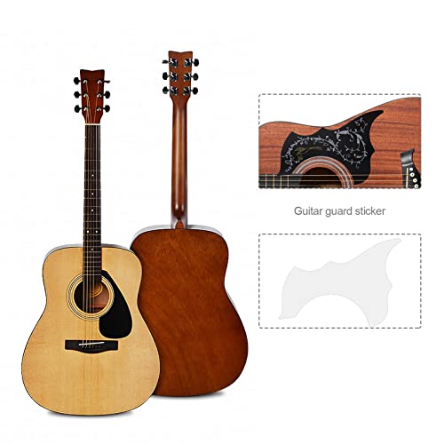 Lot de 7 pickguards autocollants pour guitare acoustique en forme d’oiseau et de goutte - Les Beatles, Paul McCartney, John Lennon, RIngo Starr, George Harrison Lot de 7 pickguards autocollants pour guitare acoustique en forme d'oiseau et de goutte – Image 4