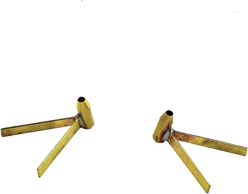2PCS RC Boat Propeller Shaft Bracket Arm Shaft Holder for RC Boat Ship DIY Model Toy Building Part (Double Arm)