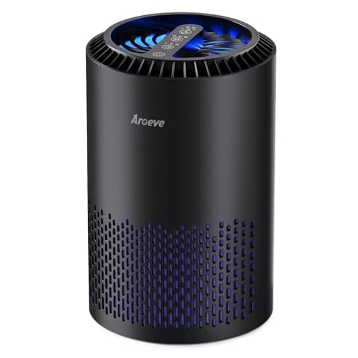 AROEVE Bedroom Air Purifier for Allergens