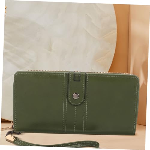 Women Wallet Compact Leather Purse Zipper Stylish Wallet for Travel Versatile Storage for Cards and for Ladies and Girls Bright3