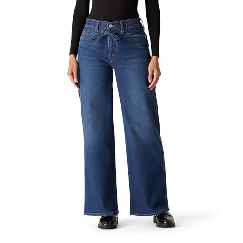 LEVI STRAUSS SIGNATURE Women's Heritage Belted Wide Leg...