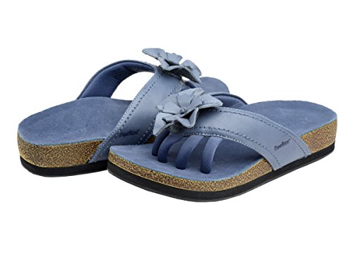 Wellrox Women's Terra-Chloe Blue Casual Sandal 6