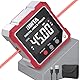 BINTA Digitaler Winkelmesser Neigungsmesser Laser Wasserwaage mit LCD Display, Wiederaufladbares IP54 Wasserdicht Magnetisch Nivellierbox Level Box für Holzarbeiten, Bau, Dekoration, Heimwerker