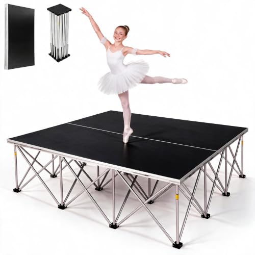 4'x4' Foldable Mobile Stage
