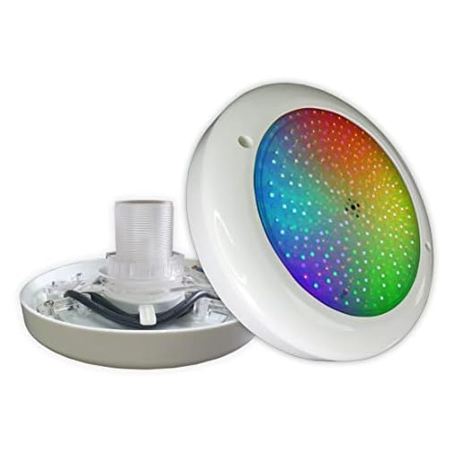 Swimhome Foco Fibra Piscina Iluminación Rgb Resina Led