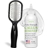 Dr. Entre's Callus Remover Gel: 8oz Extra Strength Callus Remover for Feet, Foot Callus Remover, Foot Care, Pedicure Tools Supplies, Dead Skin Remover