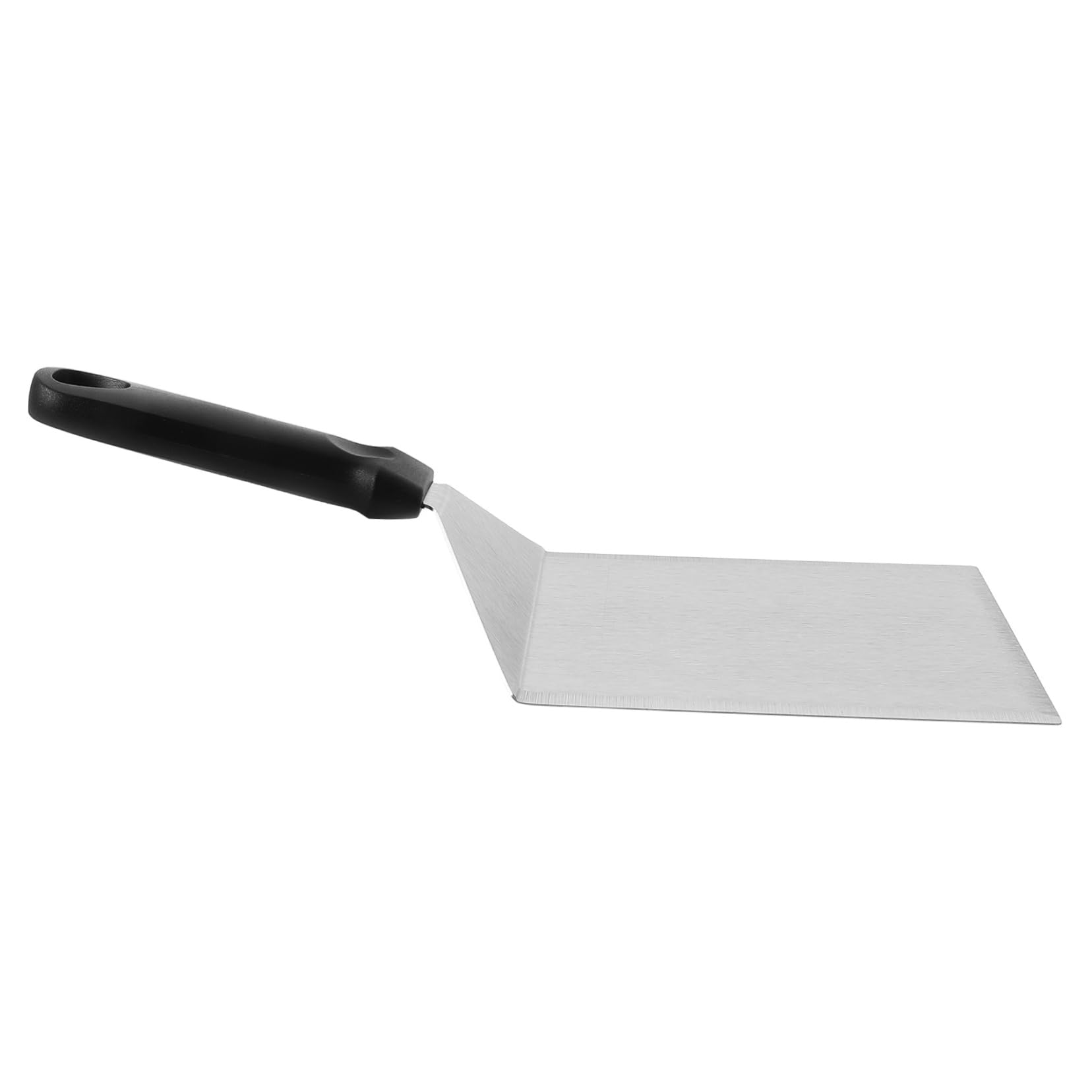 PRETYZOOM Stainless Steel Grill Spatula Turner with Wide Head Metal Scraper for Outdoor Cooking Ergonomic Handle for Barbecue Grilling