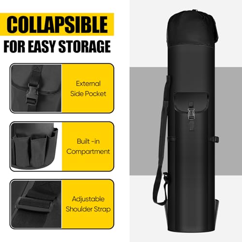 Fogein Bolsa para Varas de Pesca, Bolsa para Varas de Pesca Em Tecido Oxford, Bolsa para Armazenamen