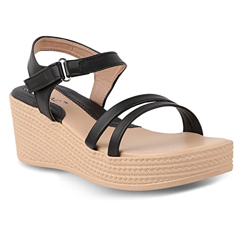 Image of MOSAC Stylish Fashionable Casual Wedges Heel Sandal For Women's And Girl's