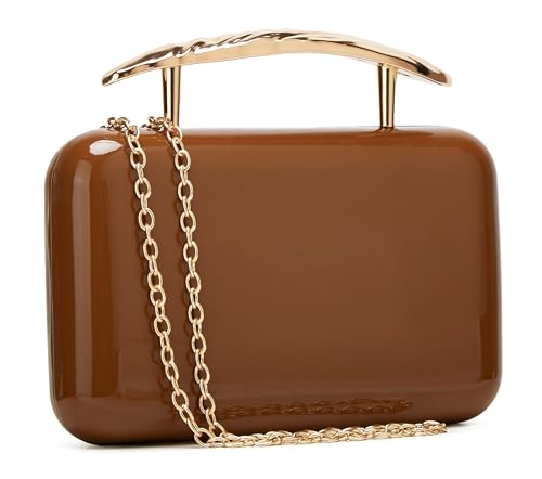 Evening Clutch for Women Top Handle Evening Bag Luxurious Leather Purses Handbag for Wedding Party2