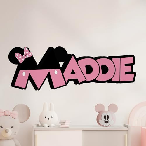 CRYPTONITE Personalized Classic Cartoon Name Wall Decal