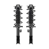 PM Auto Pair of 2 Front Left-Right Shock Absorber Compatible With 2012-2015 Chevrolet Captiva Sport FWD