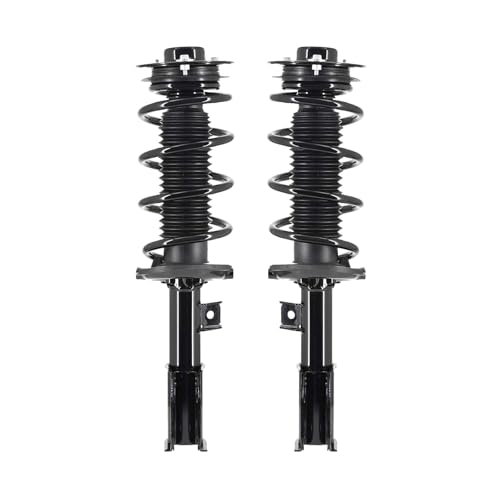 PM Auto Pair of 2 Front Left-Right Shock Absorber Compatible With 2012-2015 Chevrolet Captiva Sport FWD