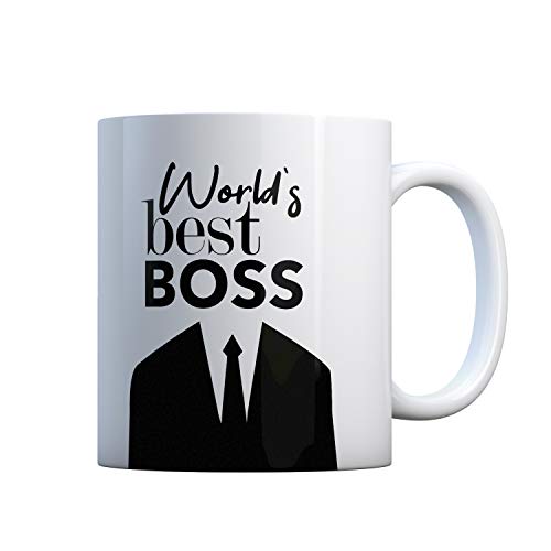 Worlds Best Boss Ever Coffee Mug Bosses Day Gifts Ideas Funny Present For