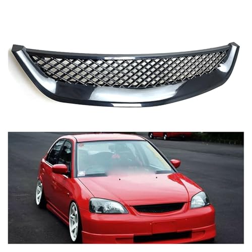 Rejilla de motor para Civic 2001-2003 que renueva tu parachoques dañado o envejecido 2