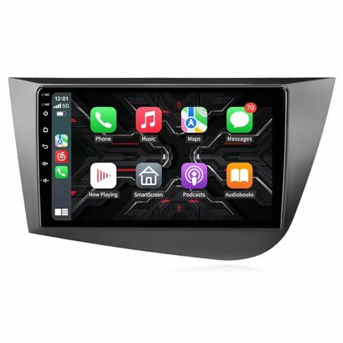 Radio coche 2 DIN con manos libres Bluetooth y Carplay inalámbrico para Nissan Versa