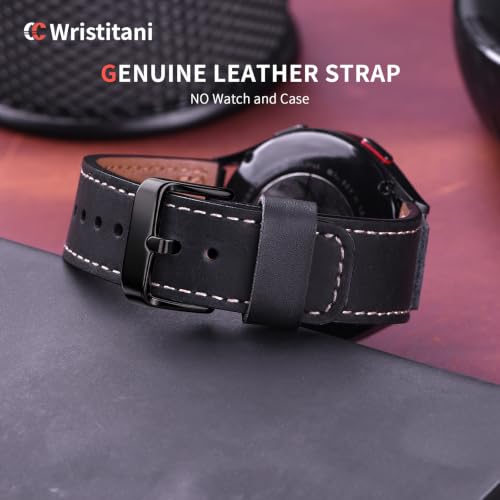 Image of Wristitani Leather Strap for Samsung Galaxy Watch Ultra /9 /8 /7 /6 /5 /4