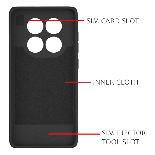 Image of Shockproof Case for Mi Redmi Note 14 Pro 5G / 14 Pro 4G / Poco X7 5G | Full Camera Protection | TPU Flexible Back Cover for Mi Redmi Note 14 Pro 5G / 14 Pro 4G / Poco X7 5G (Matte Black)