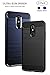 Sfmn 2-Pack Case for LG Stylo 5 Case Carbon Fiber Brushed Texture Soft TPU Full-Body Protective Cover Phone Case for LG Stylo 5 Phone Case (Black+Blue)